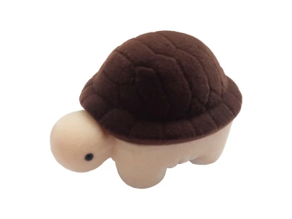 Dárková krabička sametová hnědá želva