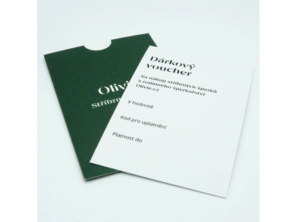 DÁRKOVÝ POUKAZ tištěný