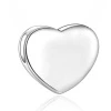 Navlékací stříbrný přívěsek SRDCE