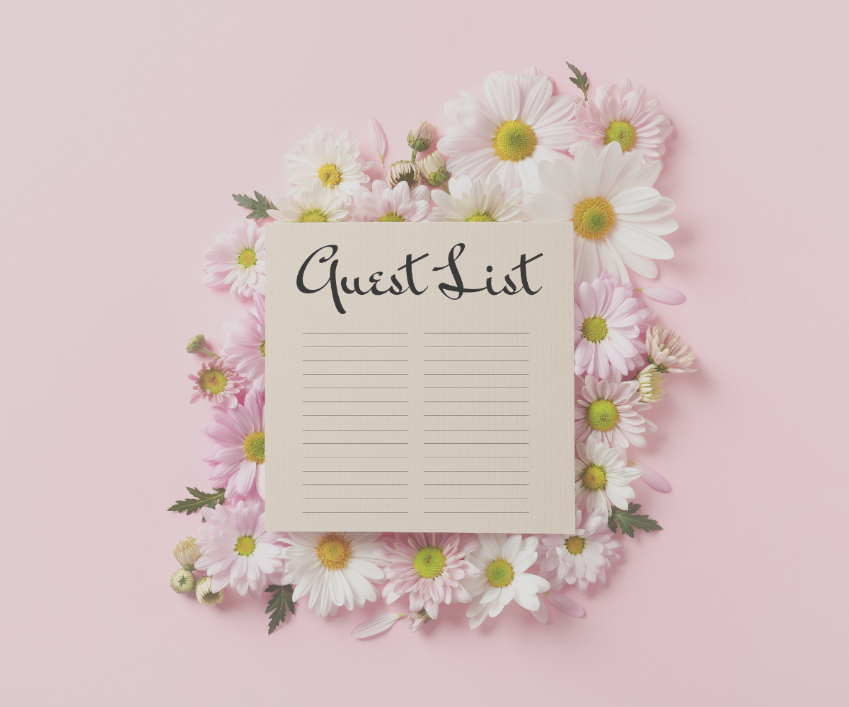 6. Diel - Zoznam hostí na svadbu: Ako vybrať správnych hostí a zvládnuť citlivé situácie