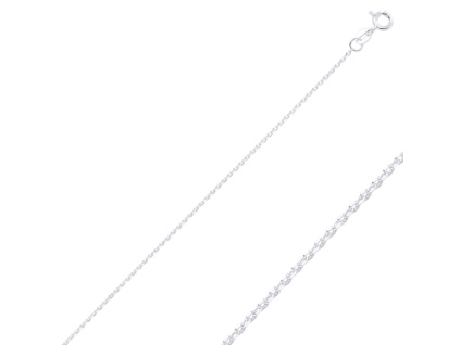 3040 Strieborná rhódiovaná 40cm retiazka od OLIVIE.sk