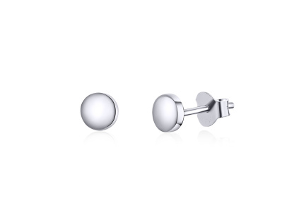 Strieborné 5mm PLATINOVÉ PECKY od OLIVIE