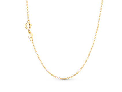 Lacná 40cm GOLD strieborná retiazka OLIVIE.cz