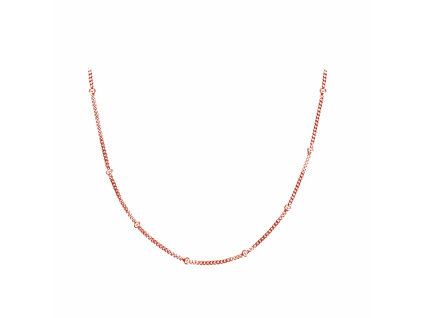 CHOKER ROSE guľôčková strieborná retiazka od OLIVIE