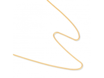 Zlátená 45+5cm BOX strieborná retiazka od OLIVIE.sk