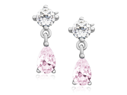 Strieborné visiace náušnice od Olivie.