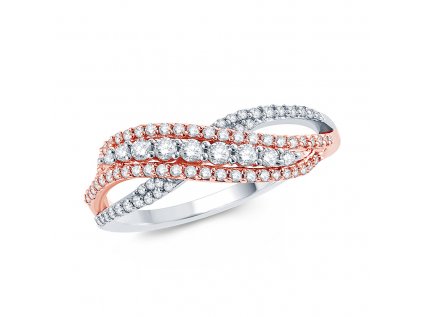 Luxusný strieborný prsteň BRILLANT od OLIVIE. Vhodný ako darček z lásky pre ženu k výročiu, Valentínovi, Vianociam alebo narodeninám.