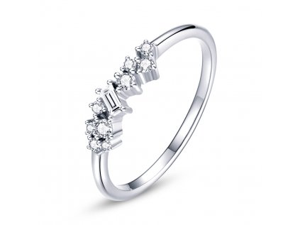 Strieborný prsteň TAURARI inšpirovaný hviezdnou oblohou. Romantický prsteň kúpite u OLIVIE. Najkrajší darček pre ženu!