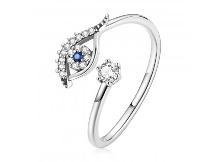 Strieborný prsteň MODRÉ OKO kúpite na OLIVIE.sk. Modré oko múdrosti je známym symbolom, ktorý býva označovaný aj ako NAZAR. Ochraňuje svojho majiteľa a poskytuje mu citové bezpečie.