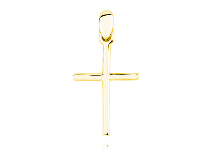 Strieborný pozlátený prívesok KRÍŽOK GOLD od OLIVIE.sk