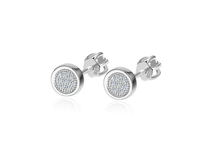 21426 stribrne nausnice na sroubek male pecky koupite v eshopu olivie cz