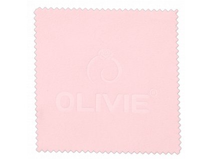 Ružová čistiaca utierka - handrička na striebro od OLIVIE