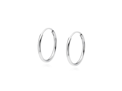 Mini náušnice - strieborné 10mm KRÚŽKY od OLIVIE.cz