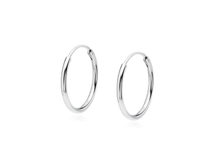 Strieborné 16mm KRÚŽKY od OLIVIE.