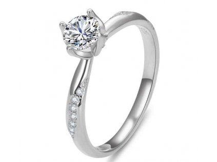 Strieborný zásnubný prsteň MAGIC od OLIVIE.sk. Darujte prstienok z lásky! K Valentínovi, Vianociam, narodeninám alebo zásnubám.