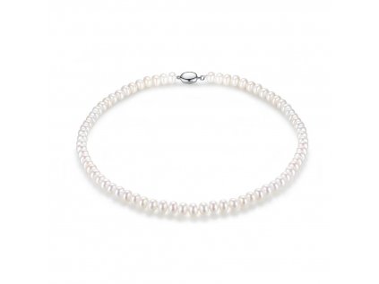 Elegantný perlový náhrdelník od OLIVIE, bílé perly AA.