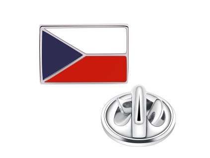 Brož/odznak do klopy saka VLAJKA ČR od OLIVIE.sk