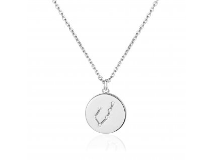 Strieborný náhrdelník súhvezdia zverokruhu BÝK - dokonalý narodeninový darček zo strieborníctva OLIVIE.