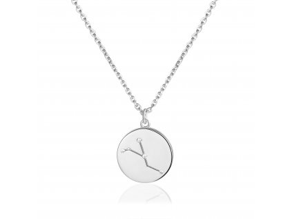 Strieborný náhrdelník súhvezdia zverokruhu RAK - dokonalý narodeninový darček zo strieborníctva OLIVIE.