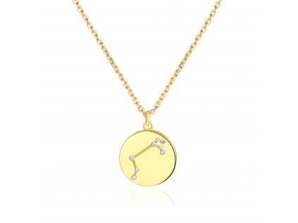 Strieborný náhrdelník súhvezdia zverokruhu Baran je dokonalým narodeninovým darčekom. Strieborníctvo OLIVIE.