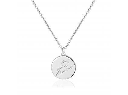 Strieborný náhrdelník súhvezdia zverokruhu LEV - dokonalý narodeninový darček zo strieborníctva OLIVIE.