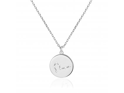 Strieborný náhrdelník súhvezdia zverokruhu RYBY - dokonalý darček k narodeninám zo strieborníctva OLIVIE.