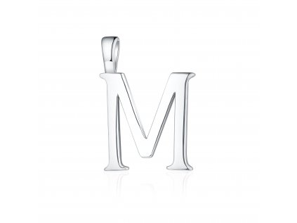 Strieborný prívesok PÍSMENO "M" ocenia predovšetkým páni vďaka minimalistickému dizajnu.