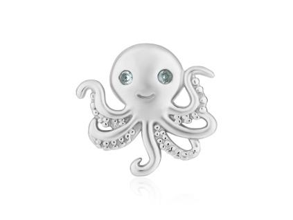 Strieborné náušnice CHOBOTNICE od Olivie.