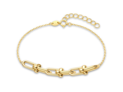 43570 minet elegantni zlaty naramek kulicka au 585 1000