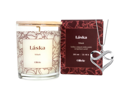 Sviečka Láska