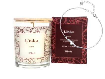 Sviečka Láska