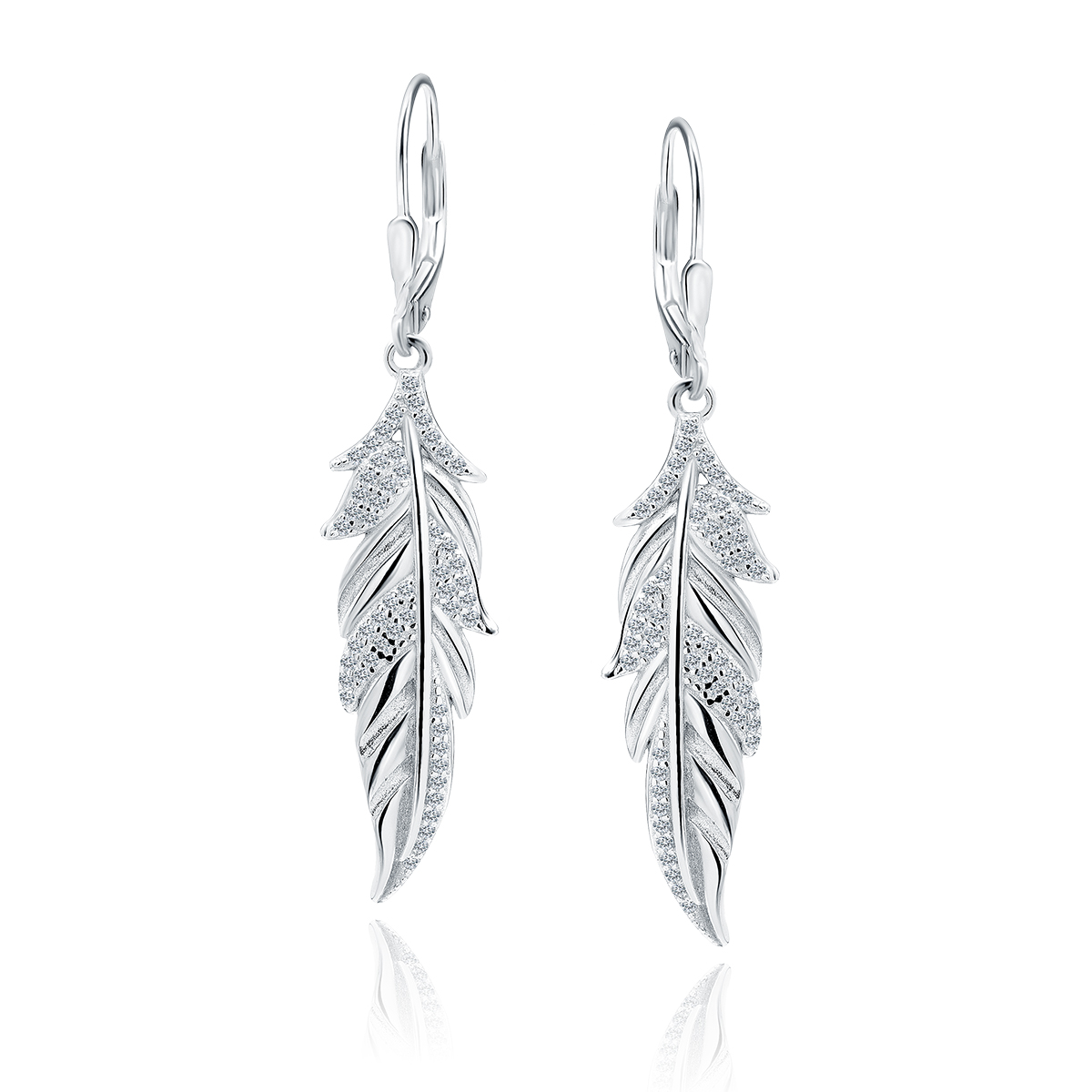 E-shop Olivie Strieborné náušnice PIERKO 5187 Ag 925; ≤3,7 g.