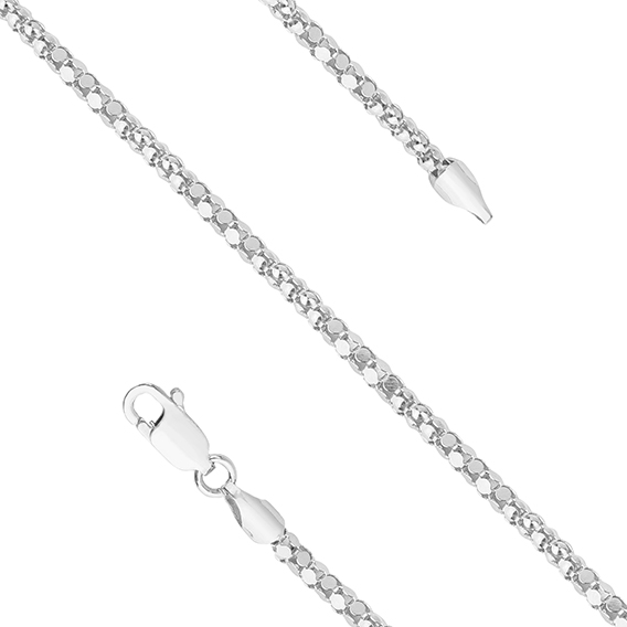 E-shop Olivie Dlhý 80cm náhrdelník zo striebra 5518 Ag 925; ≤7,2 g.