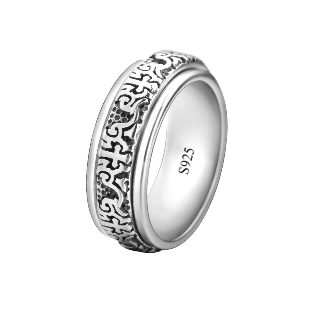 E-shop Olivie Strieborný prsteň OBRUČ S PÁSKOM 5882 Veľkosť prsteňov: 10 (EÚ: 62-64) Ag 925; ≤5,6 g.