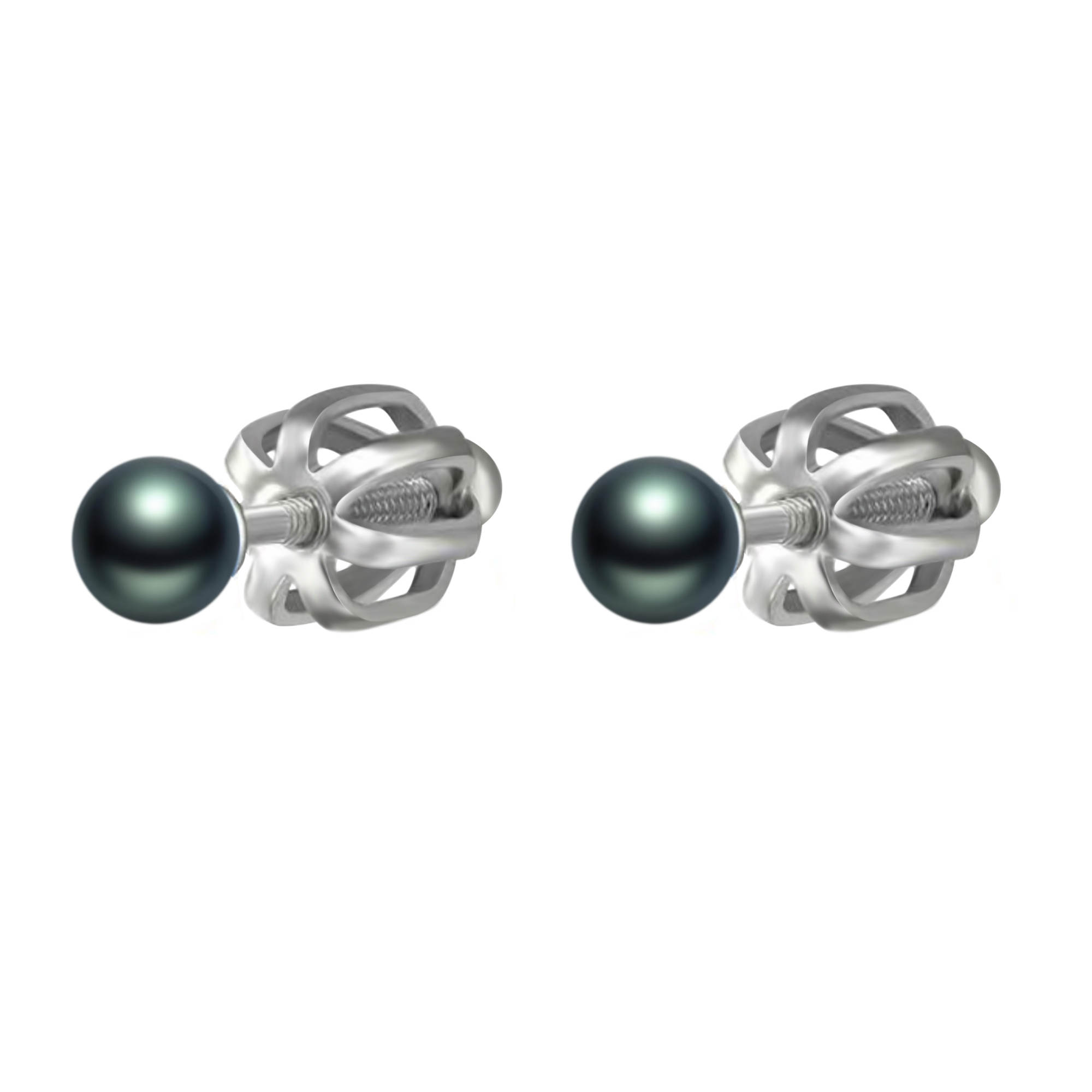 E-shop Olivie Strieborné 4mm náušnice TAHITI 7295 Ag 925; ≤0,7 g.