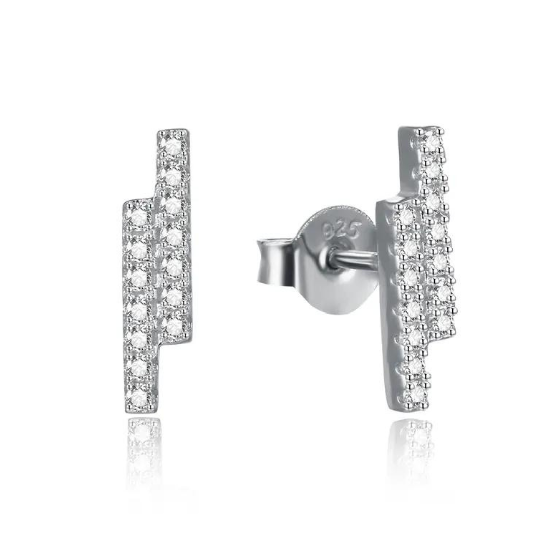 E-shop Olivie Geometrické strieborné náušnice MATRIX 7713 Ag 925; ≤1,3 g.
