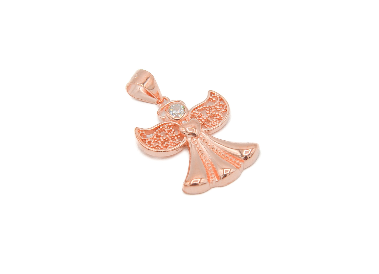 E-shop Olivie Strieborný prívesok ANJEL ROSE 7914 Ag 925; ≤1,5 g.