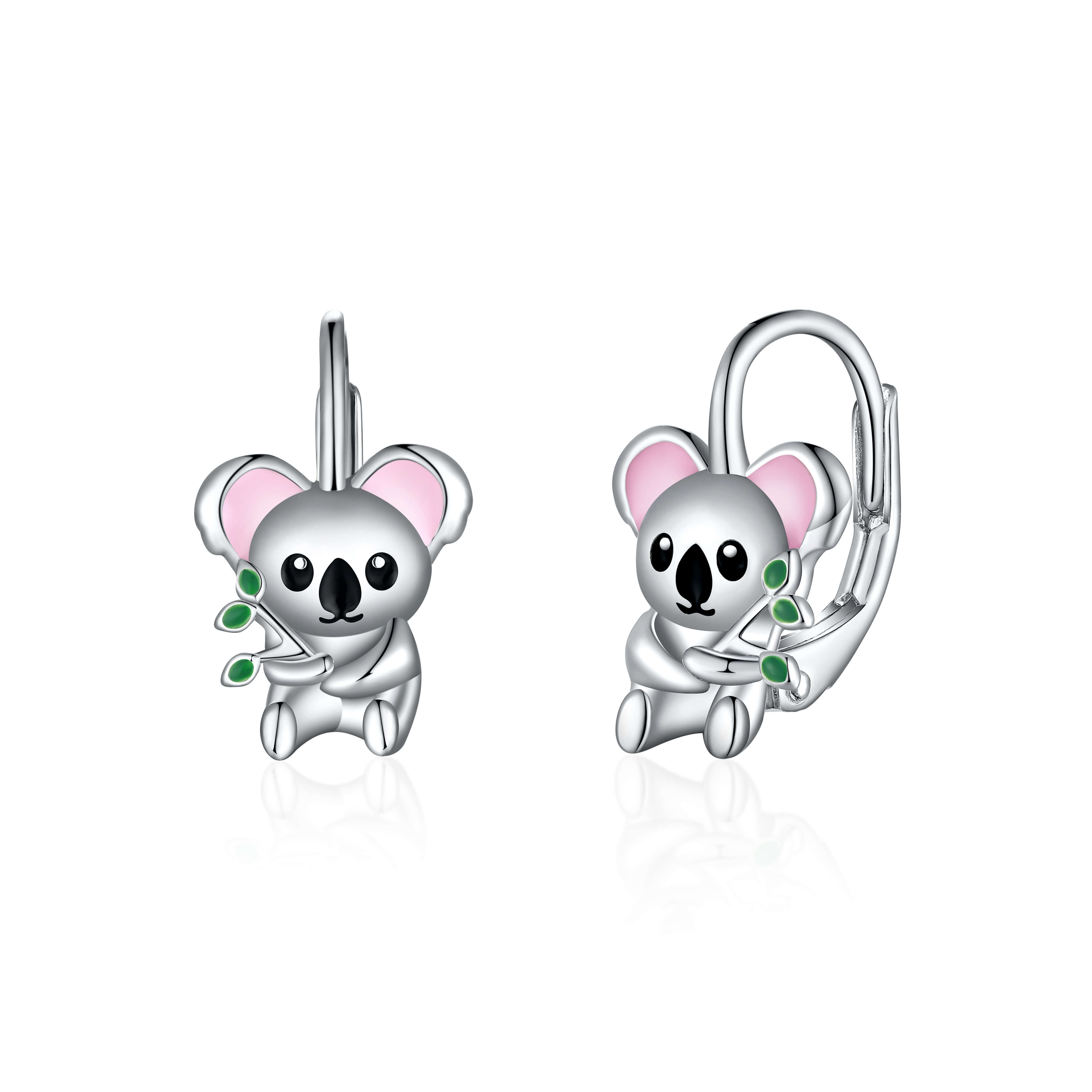 E-shop Olivie Strieborné náušnice KOALA 8112 Ag 925; ≤2,4 g.