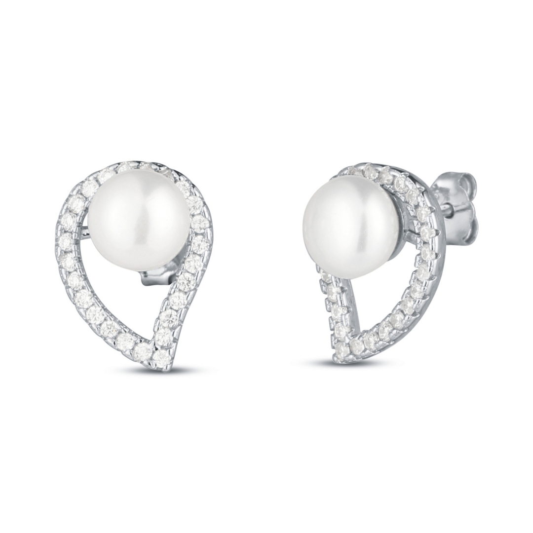 E-shop Olivie Strieborné náušnice PERLA 8437 Ag 925; ≤2 g.