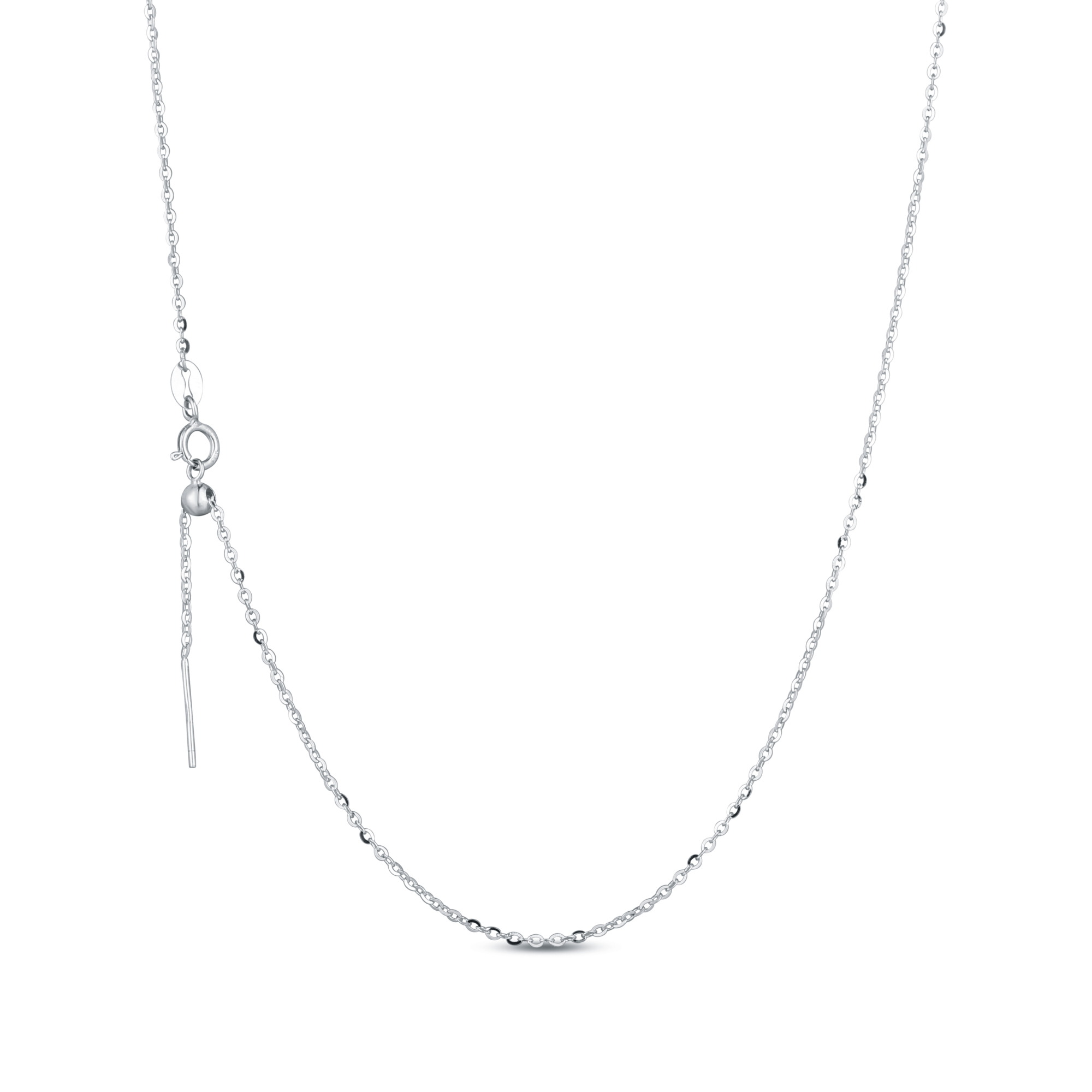 E-shop Olivie Strieborná retiazka LETTER 60cm 8502 Ag 925; ≤1,4 g.