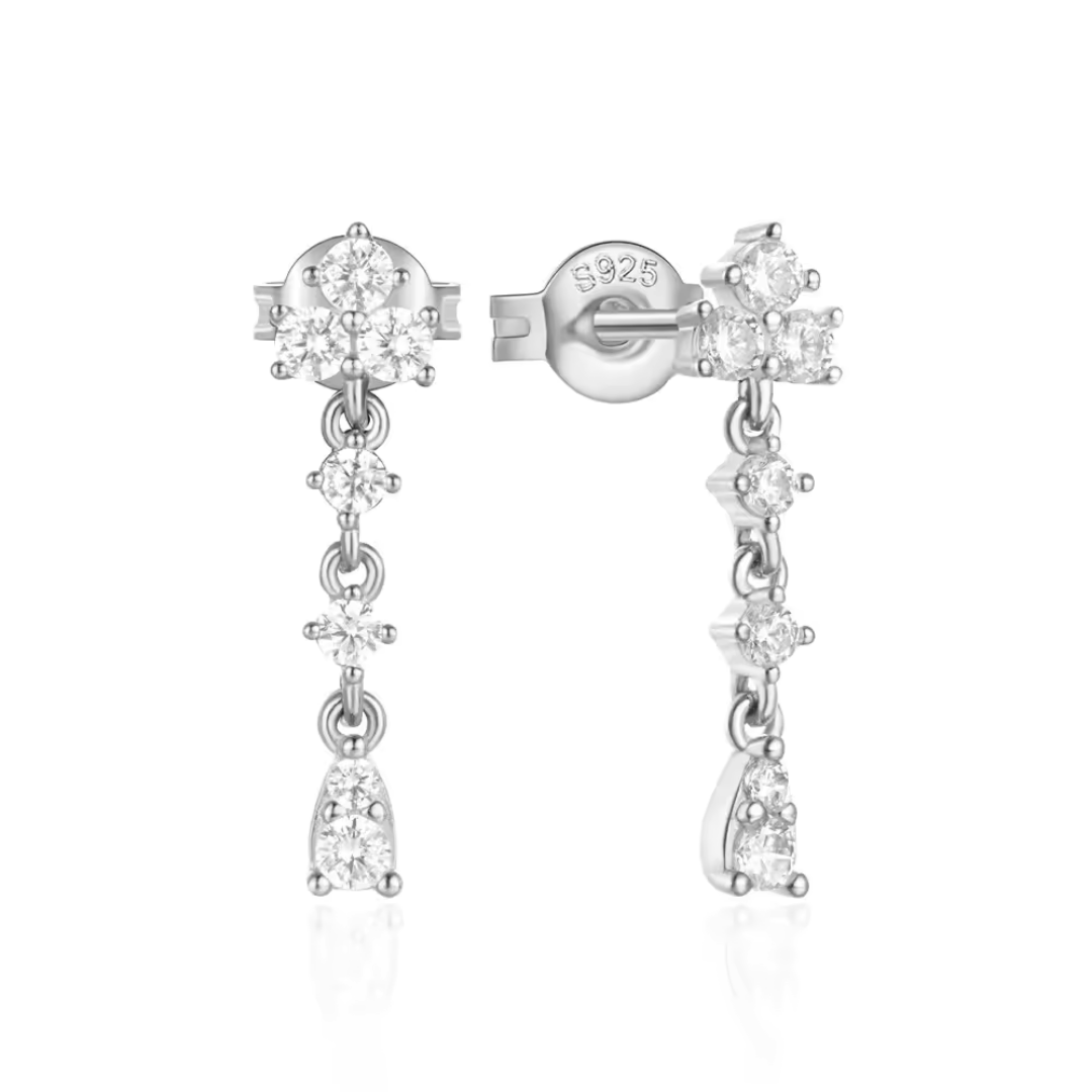 E-shop Olivie Strieborné náušnice ELSA 8699 Ag 925; ≤1,0 g.