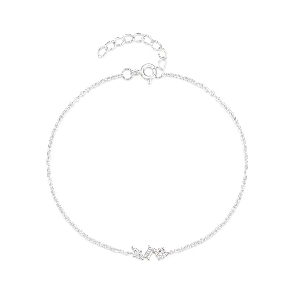 E-shop Olivie Strieborný náramok 17-20cm 9064 Ag 925; ≤0,8 g.