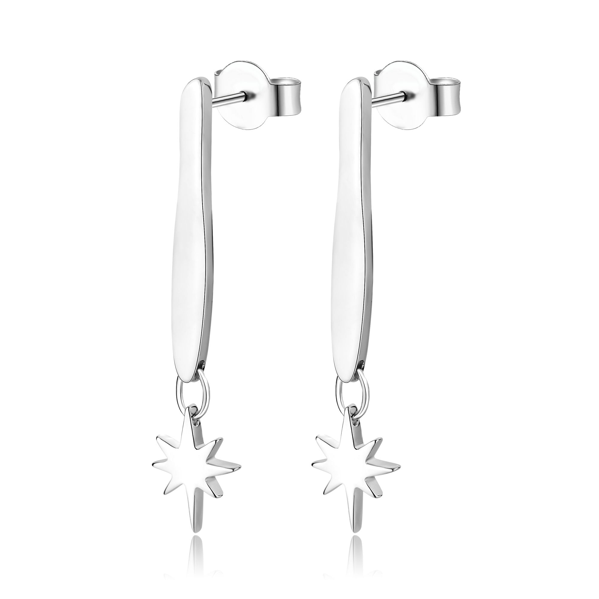 E-shop Olivie Stříbrné náušnice KOMÉTA 9108 Ag 925; ≤3,3 g.