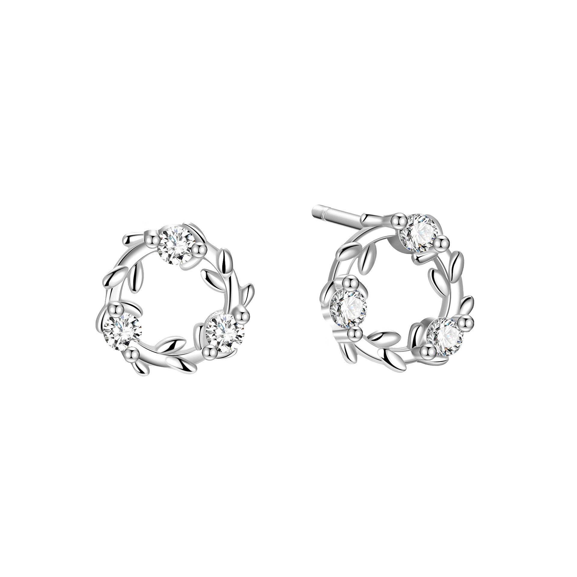 E-shop Olivie Strieborné náušnice KRUH 9258 Ag 925; ≤0,6 g.