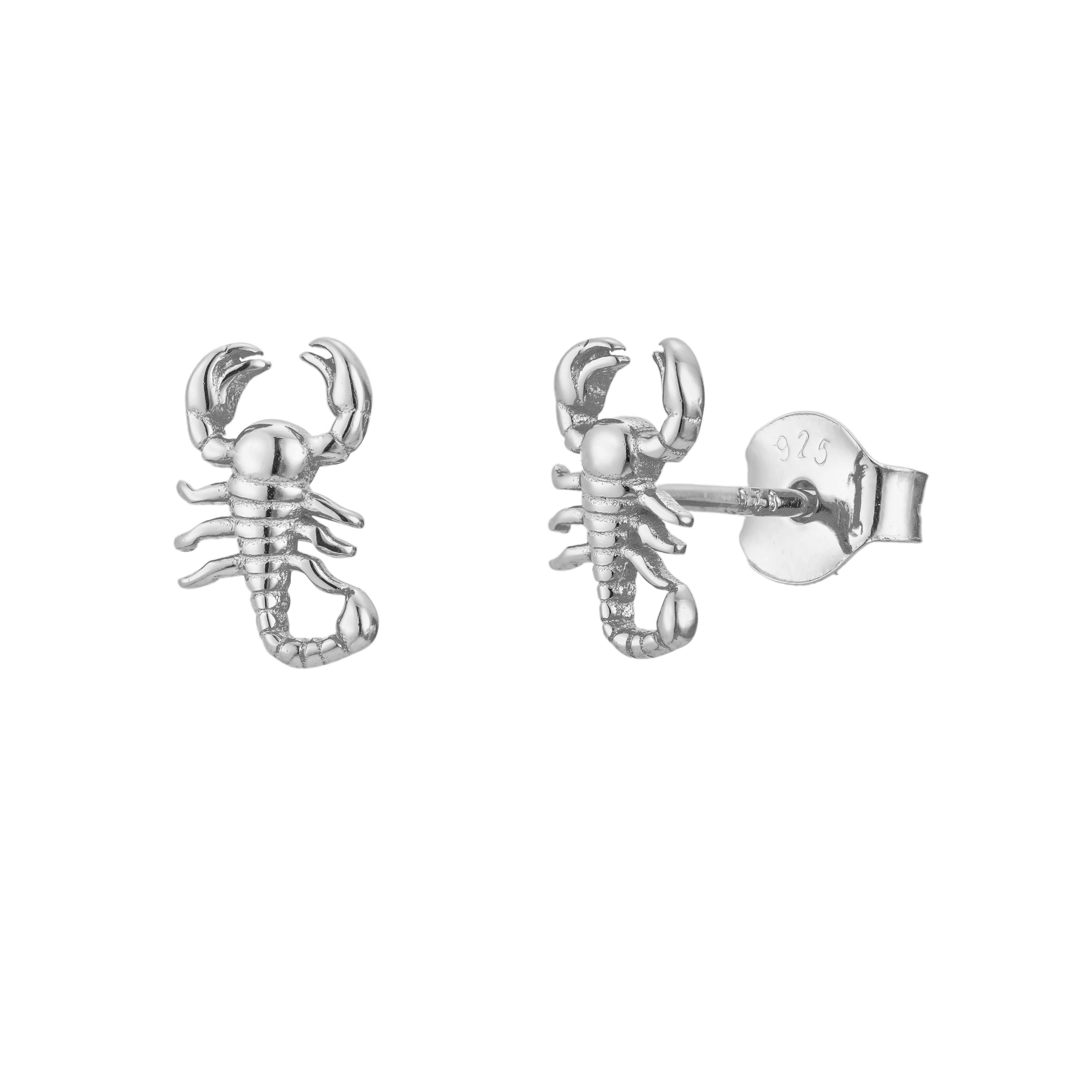 E-shop Olivie Strieborné náušnice ŠKORPIÓN 9343 Ag 925; ≤0,8 g.