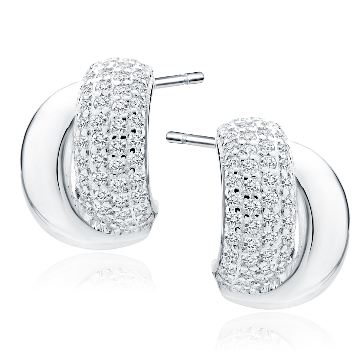 E-shop Olivie Svadobné strieborné náušnice 9411 Ag 925; ≤3,6 g.