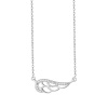 Strieborný náhrdelník ANJELSKÉ KRÍDLO, vianočný darček pre ženu zo strieborníctva OLIVIE.