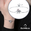 Strieborný náramok ČEREŠŇOVÝ KVET od OLIVIE.cz