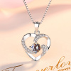 Strieborný náhrdelník SRDIEČKO od OLIVIE