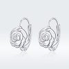 Strieborné náušnice RUŽA